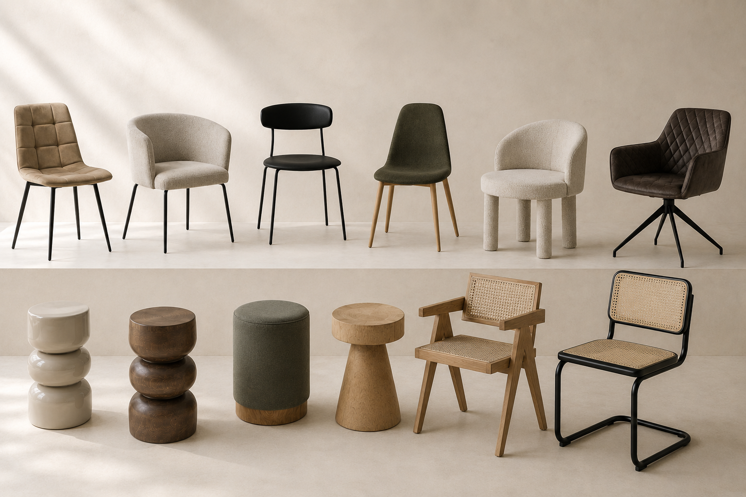 Chaises & Tabourets