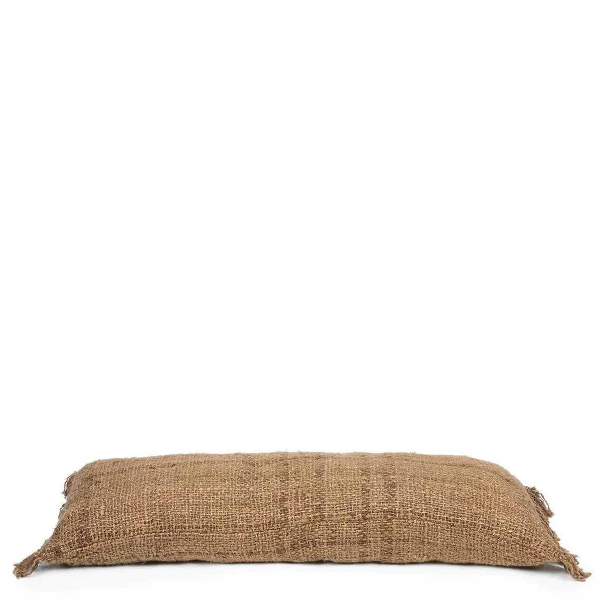 Housse de coussin traversin en coton Oh My Gee – Marron – 35×100cm | Bazar Bizar