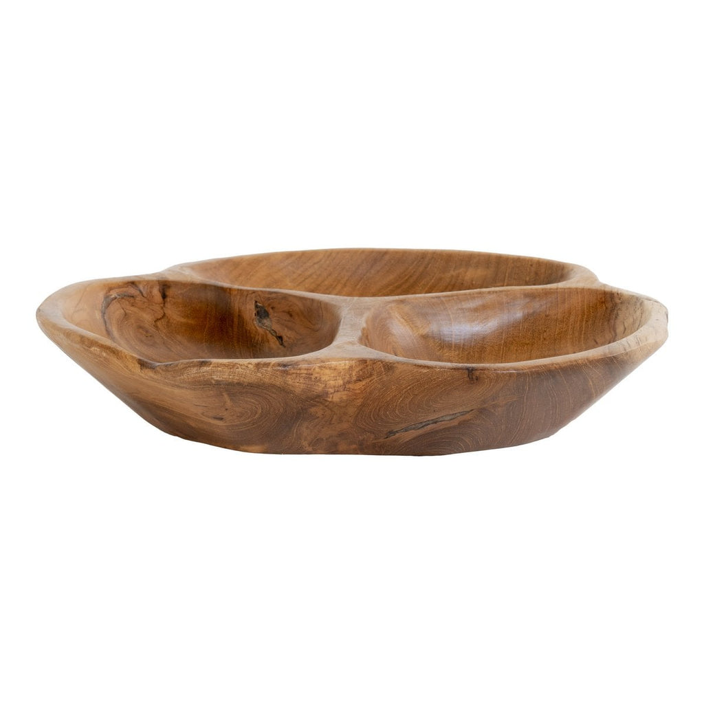Bol Nola en teck naturel Ø30 cm