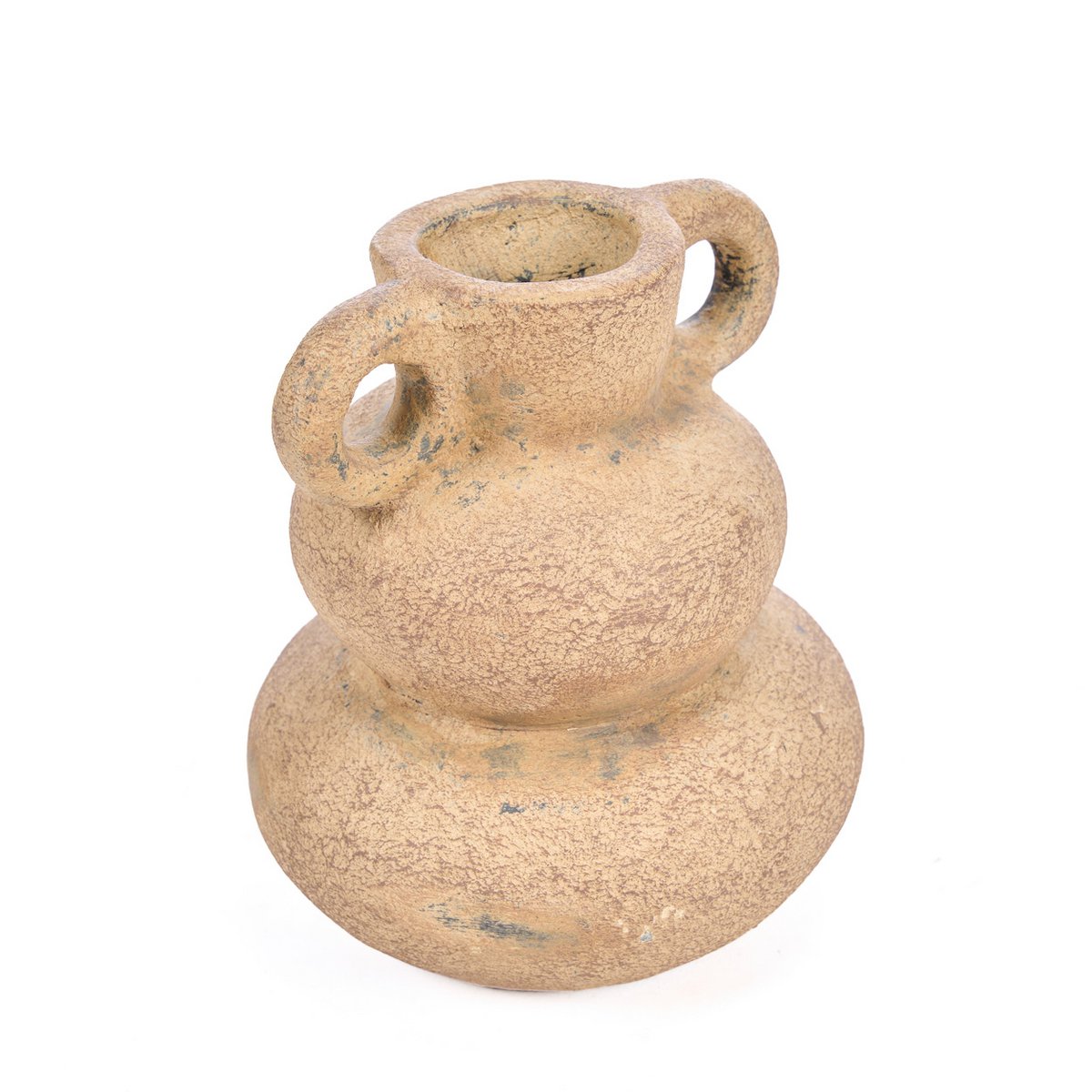 Vase Earthen Balance sable en terre cuite 18 cm