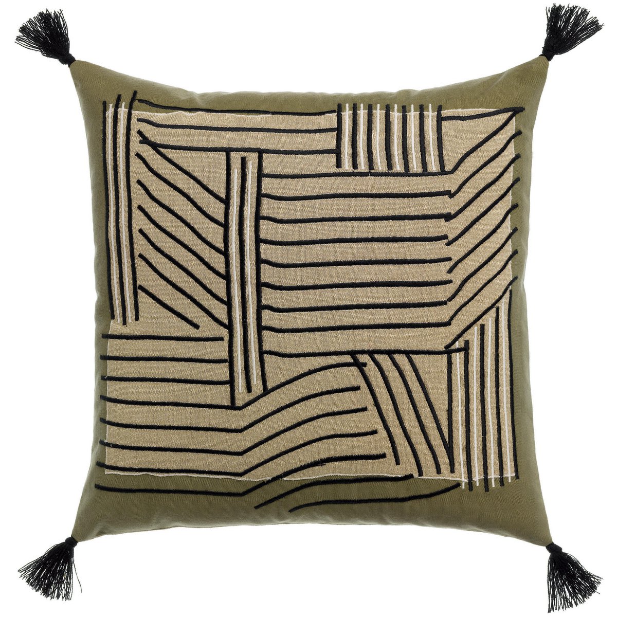Kori - Cèdre - Coussin 45 x 45 cm