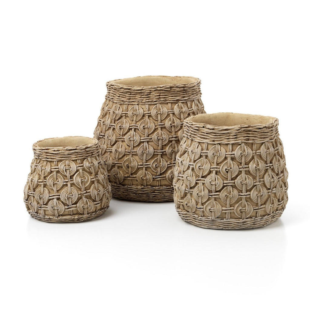Jardinière en béton The Knot 23 cm