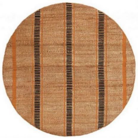 Tapis Eden Ocre – Rond Ø 160 cm