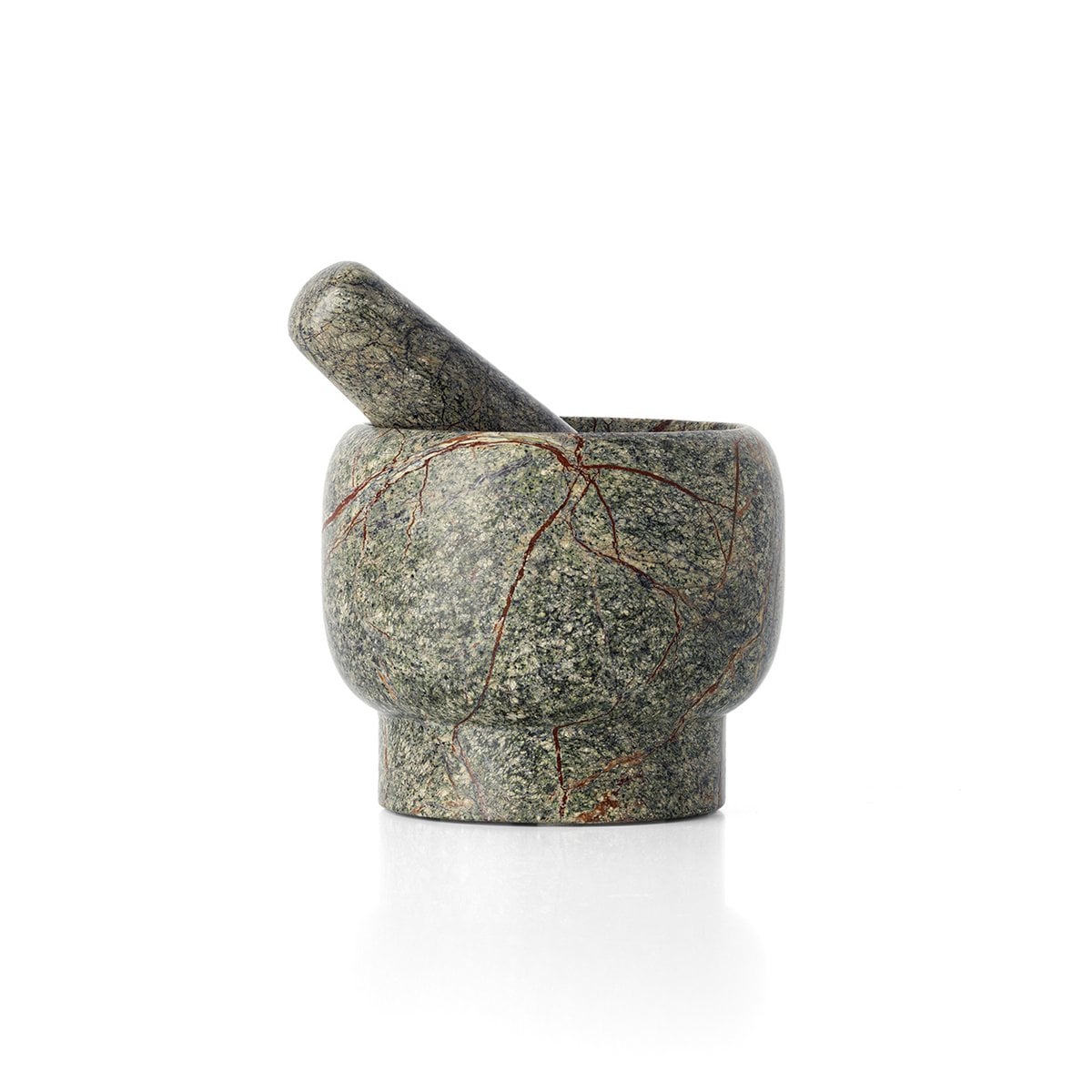 Mortier et pilon en marbre Bidasar vert – The Bidasar Spice Grinder | Bazar Bizar