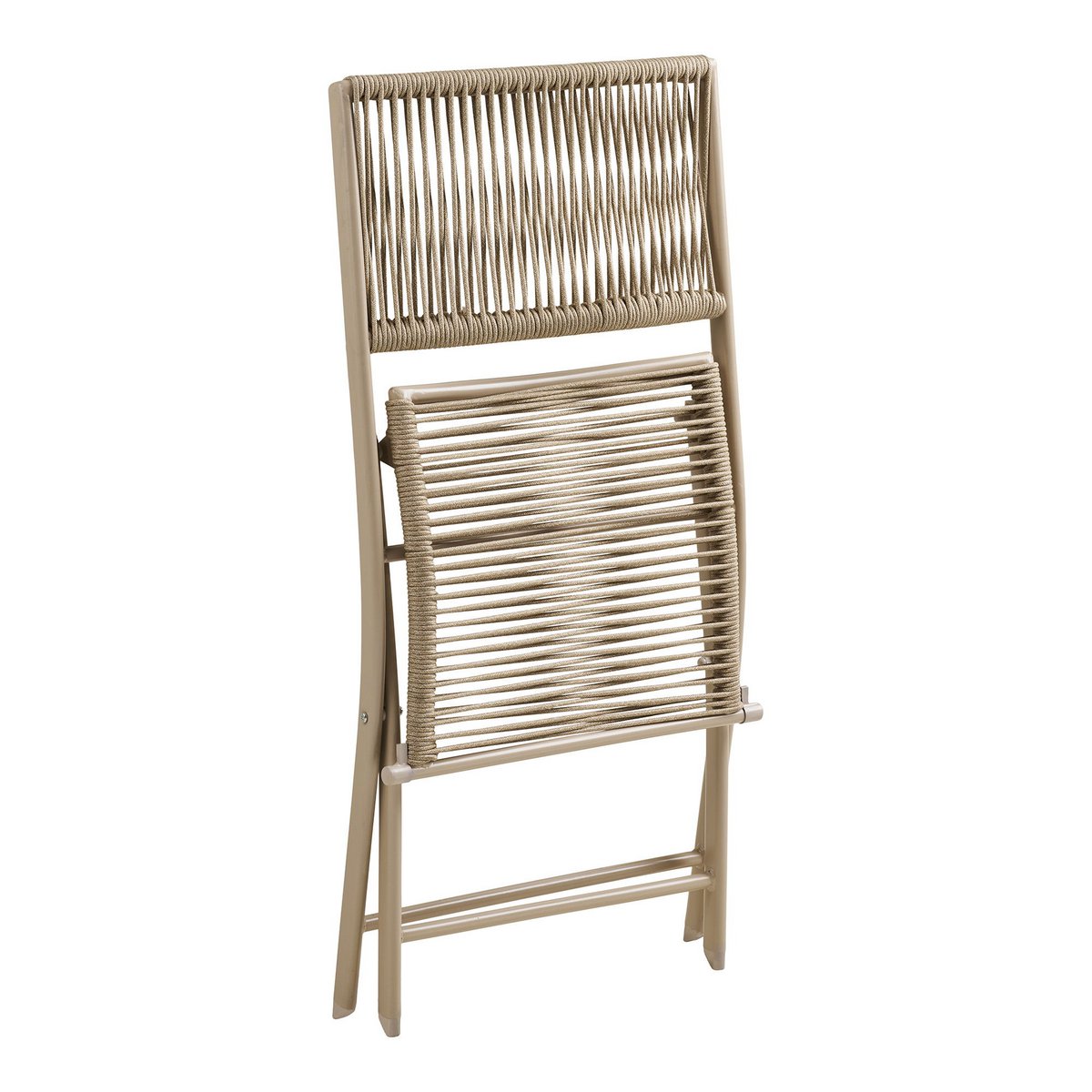 Ensemble bistro Arcas – Taupe (2 chaises + 1 table)