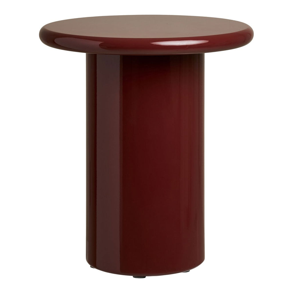 Table d'Appoint Otago - Bordeaux, Ø45x50 cm