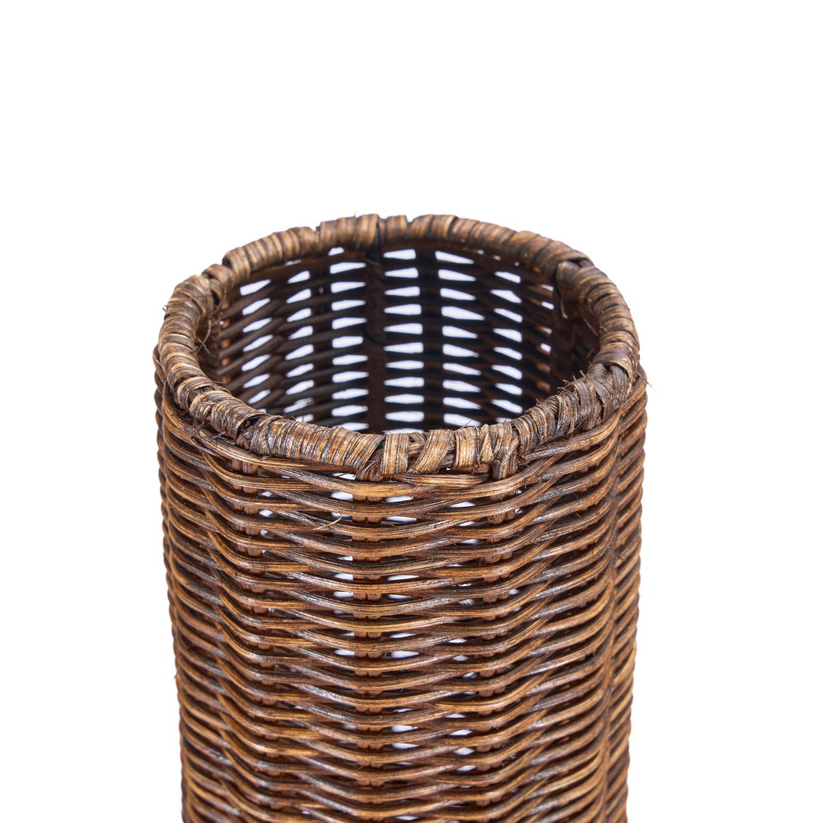 Abat-jour suspension Amphore XXL en rotin marron – 156 cm