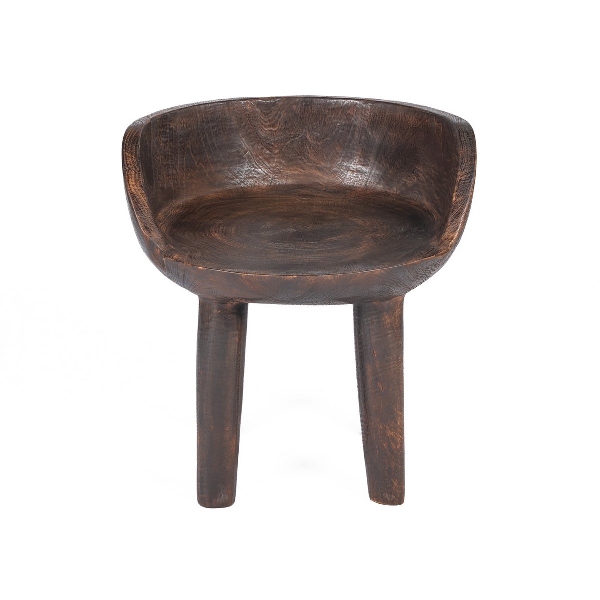 Chaise basse The Sit Happens – Noyer foncé | Bazar Bizar