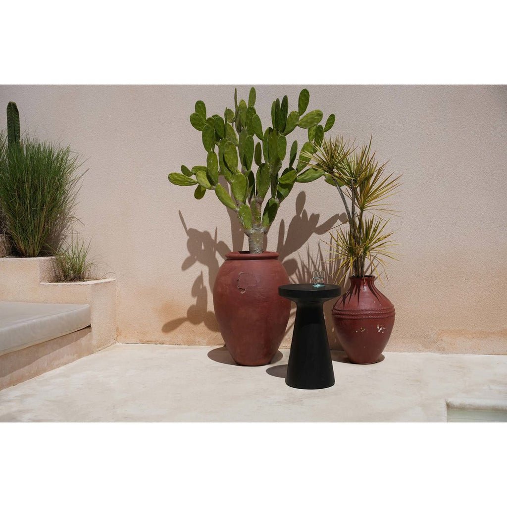 Table d’appoint en bois de suar Fidji – Noir | Bazar Bizar