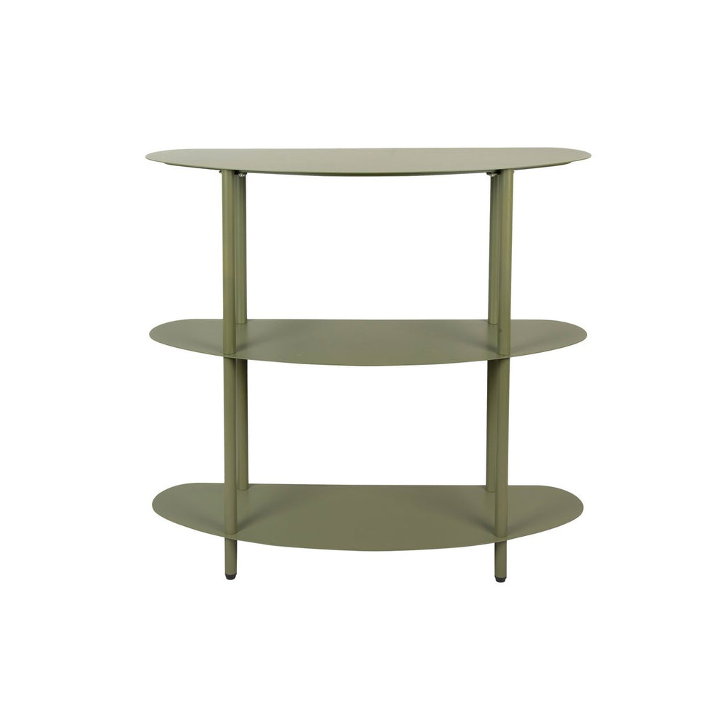 Étagère Console Riqueza – Vert Sauge