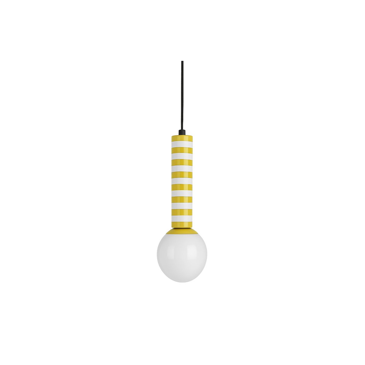 Suspension Rayado Retro – Jaune