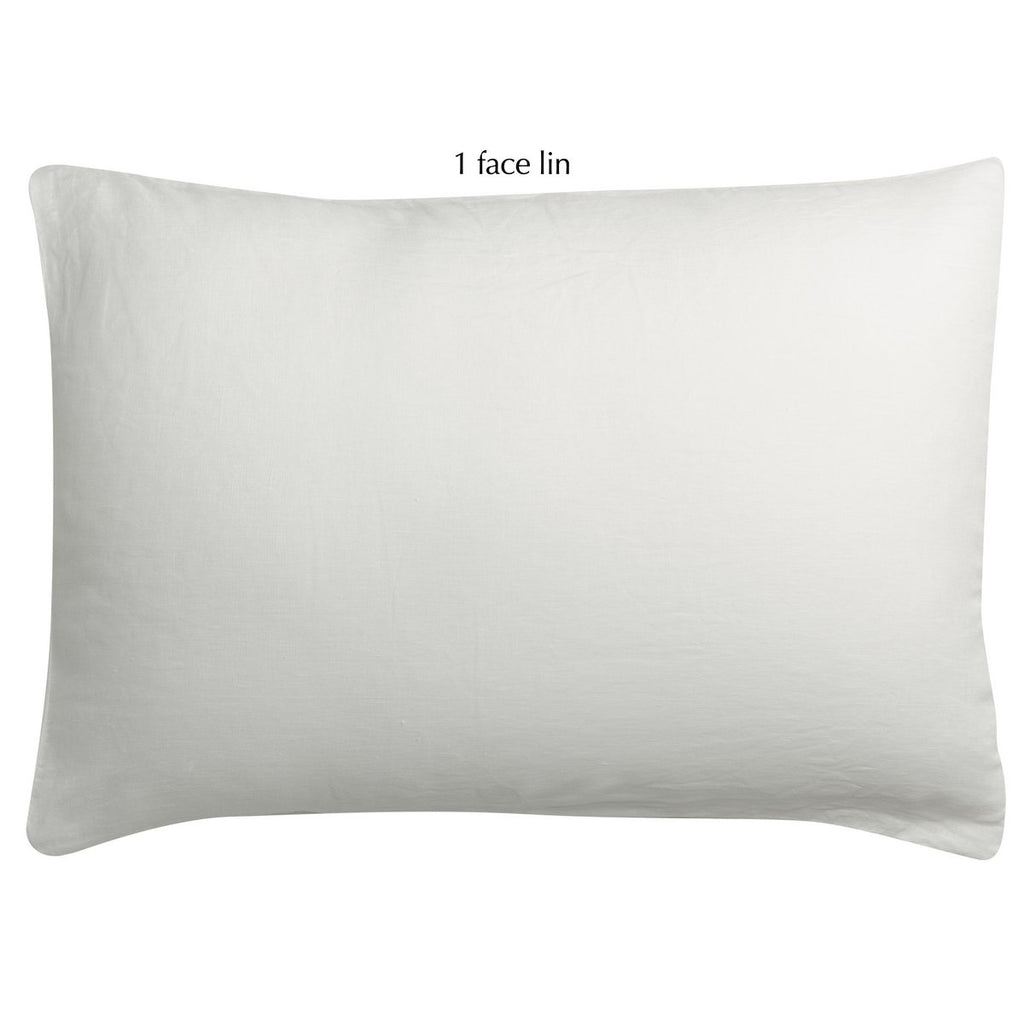 Linco Blanc – Taie d'Oreiller – 50x75