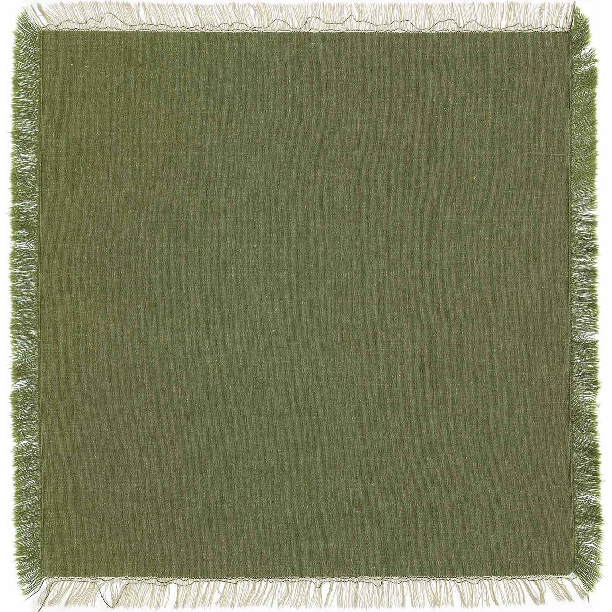 Serviette de table recyclée Kalea Épicéa 45 x 45