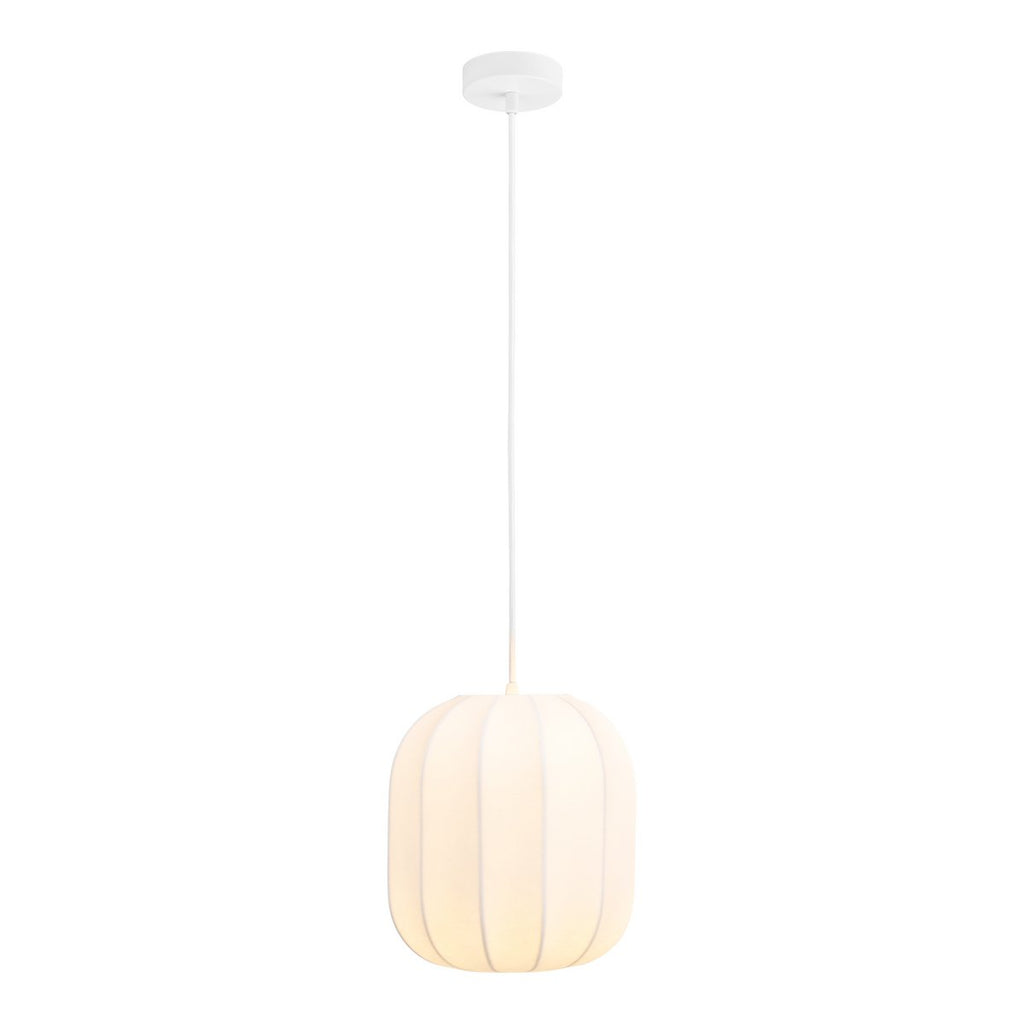 Suspension Coventry blanche Ø 25 × H 26 cm