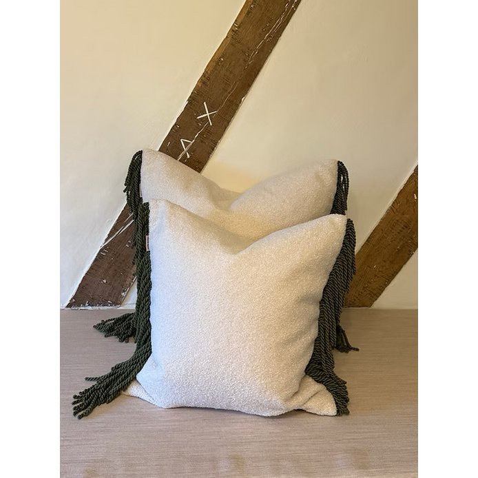 Coussin décoratif fait main Grace 60x60