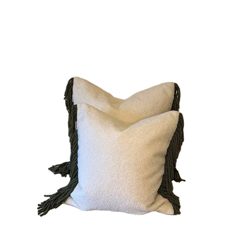 Coussin décoratif fait main Grace 60x60
