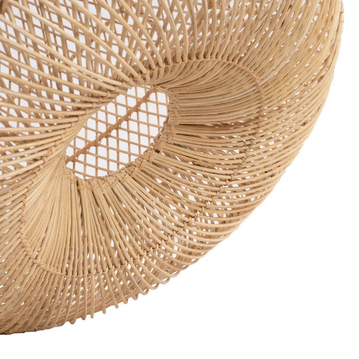 Suspension en rotin Batu Bolong – Naturel – M | Bazar Bizar