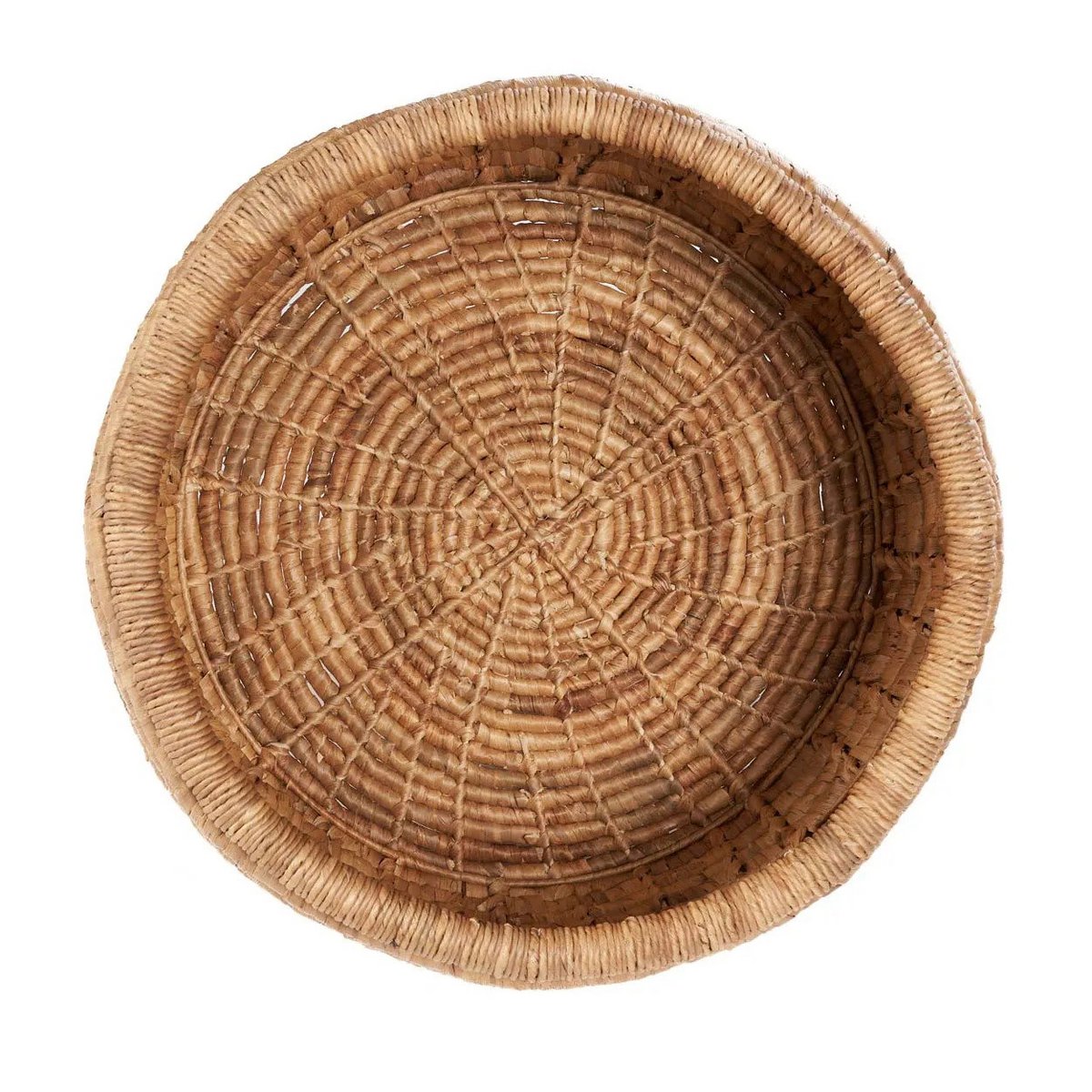 Panier de rangement en feuille de bananier Sarvatah – Naturel | Bazar Bizar