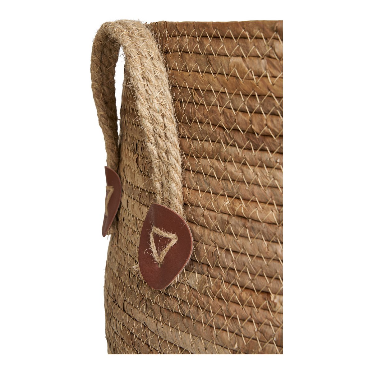 Paniers Aoste en Feuille de Bananier Naturel - Lot de 2