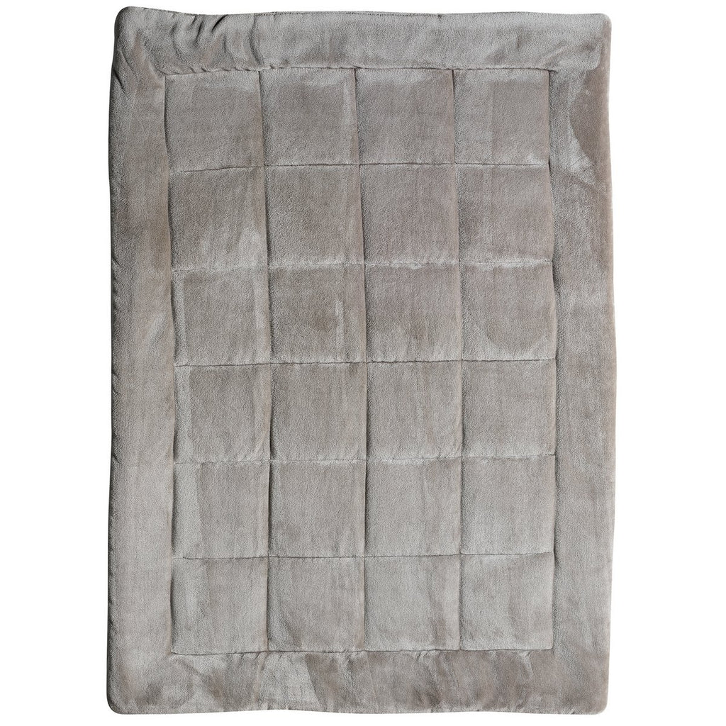 Plaid Betender Cendre en microfibre 130 × 180 cm