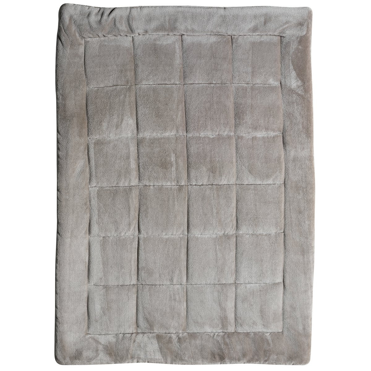 Plaid Betender Cendre en microfibre 130 × 180 cm