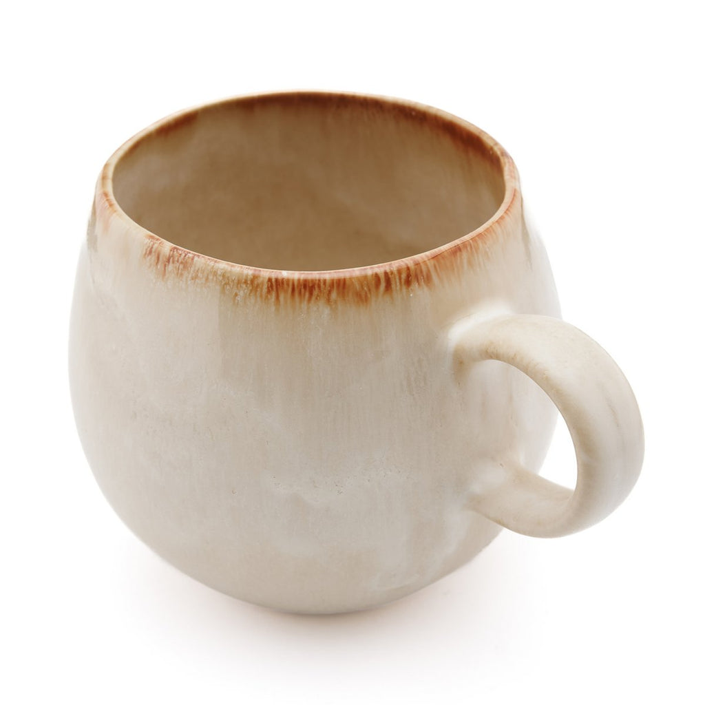 Mug en grès Cascais – Bleu Glaçage Artisanal – L | Bazar Bizar