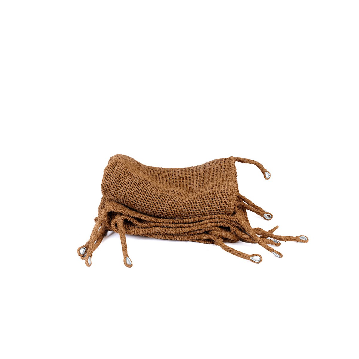 Voile d’ombrage triangulaire en fibre de coco The Coco Shade – Naturel – 350×350cm | Bazar Bizar