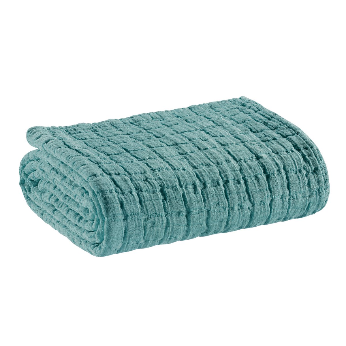 Couvre-lit stonewashed Swami Lichen 240 x 260