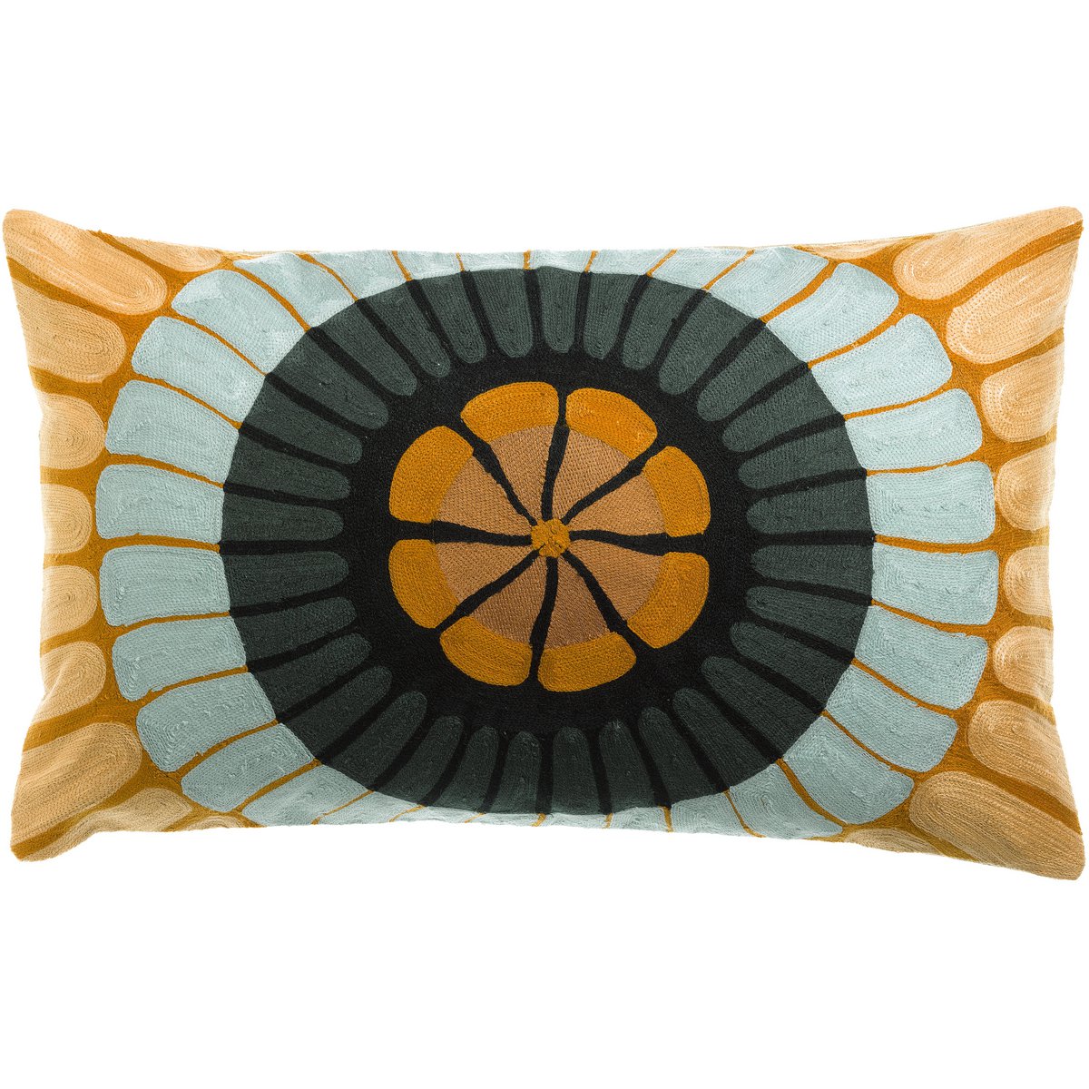 Coussin brodé Zeno Multico 40 x 65