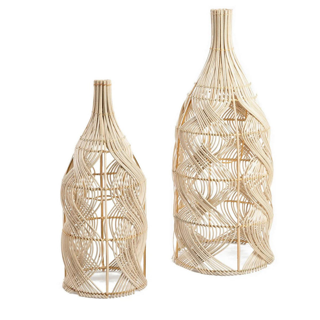 Suspension en rotin Garaffa – Naturel – L | Bazar Bizar