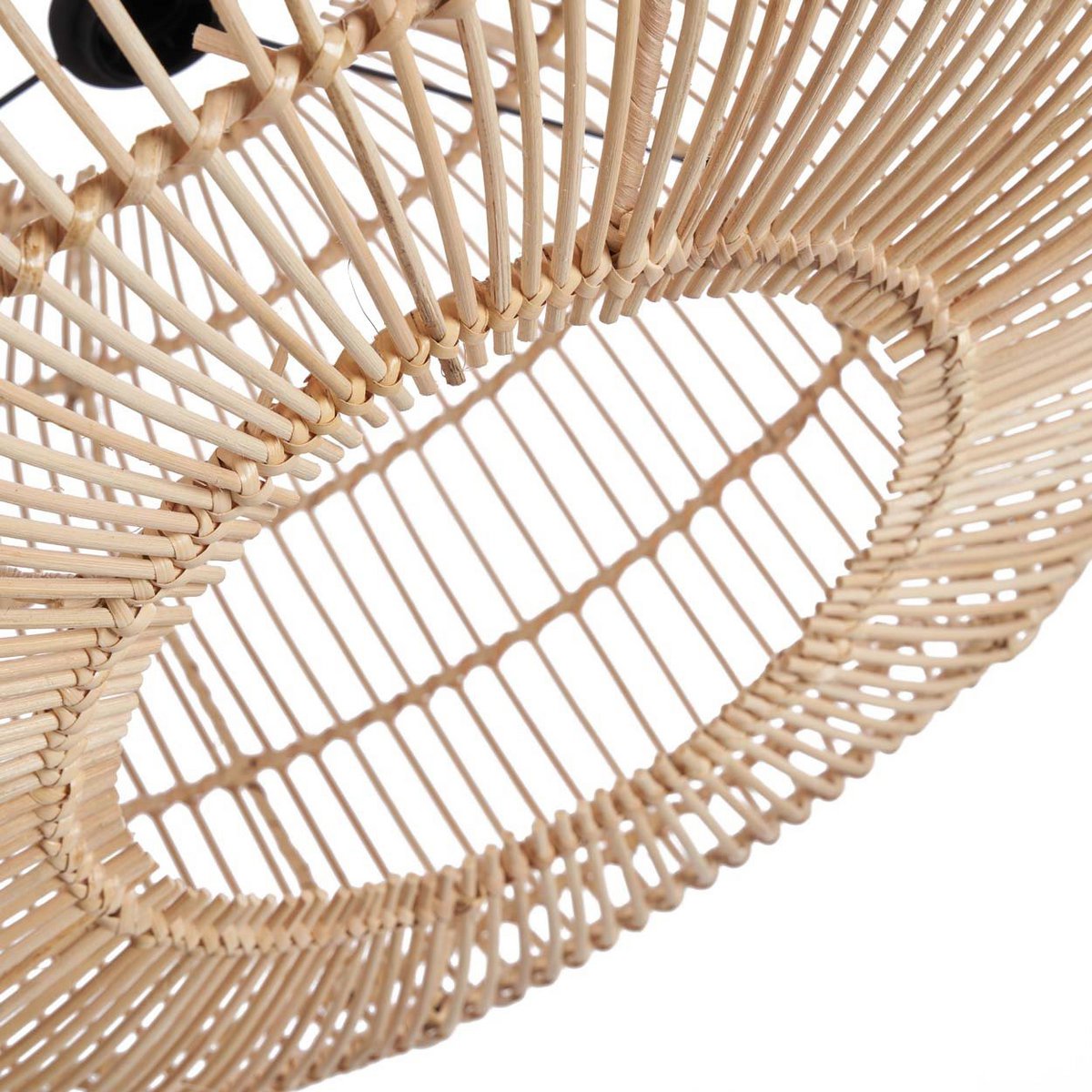 Suspension en rotin Arun – Naturel – L | Bazar Bizar