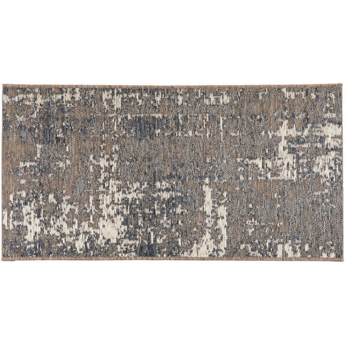 Tapis intérieur extérieur Catania 2 Gris 60 × 110 cm