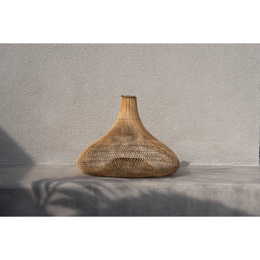 Abat-jour en rotin The Shala – Naturel – Taille L | Bazar Bizar