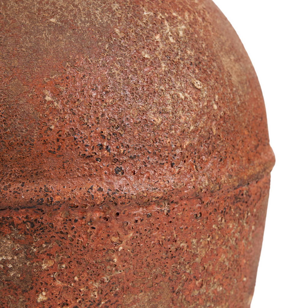 Vase Amphora Rustica en terre cuite 40 cm
