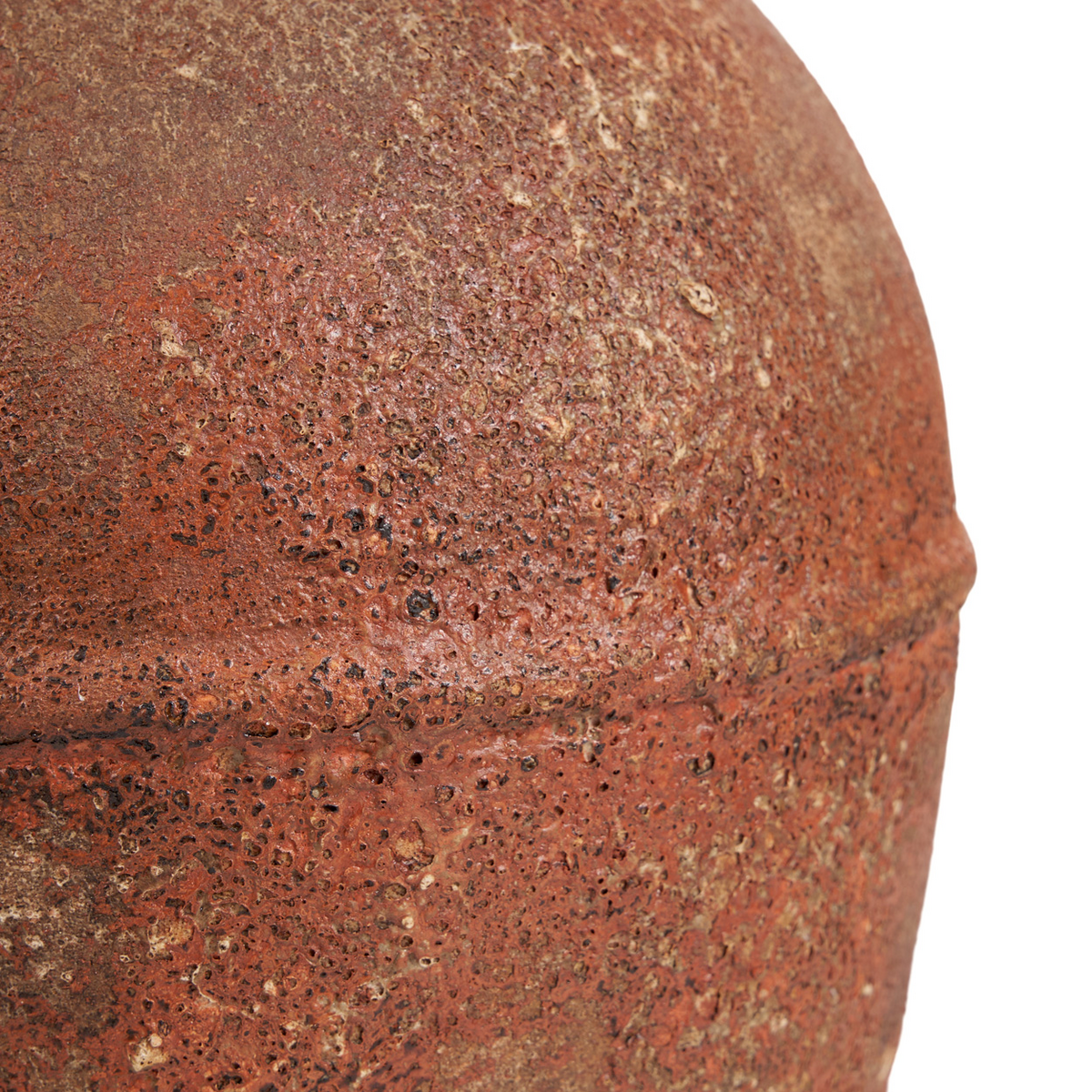 Vase Amphora Rustica en terre cuite 40 cm