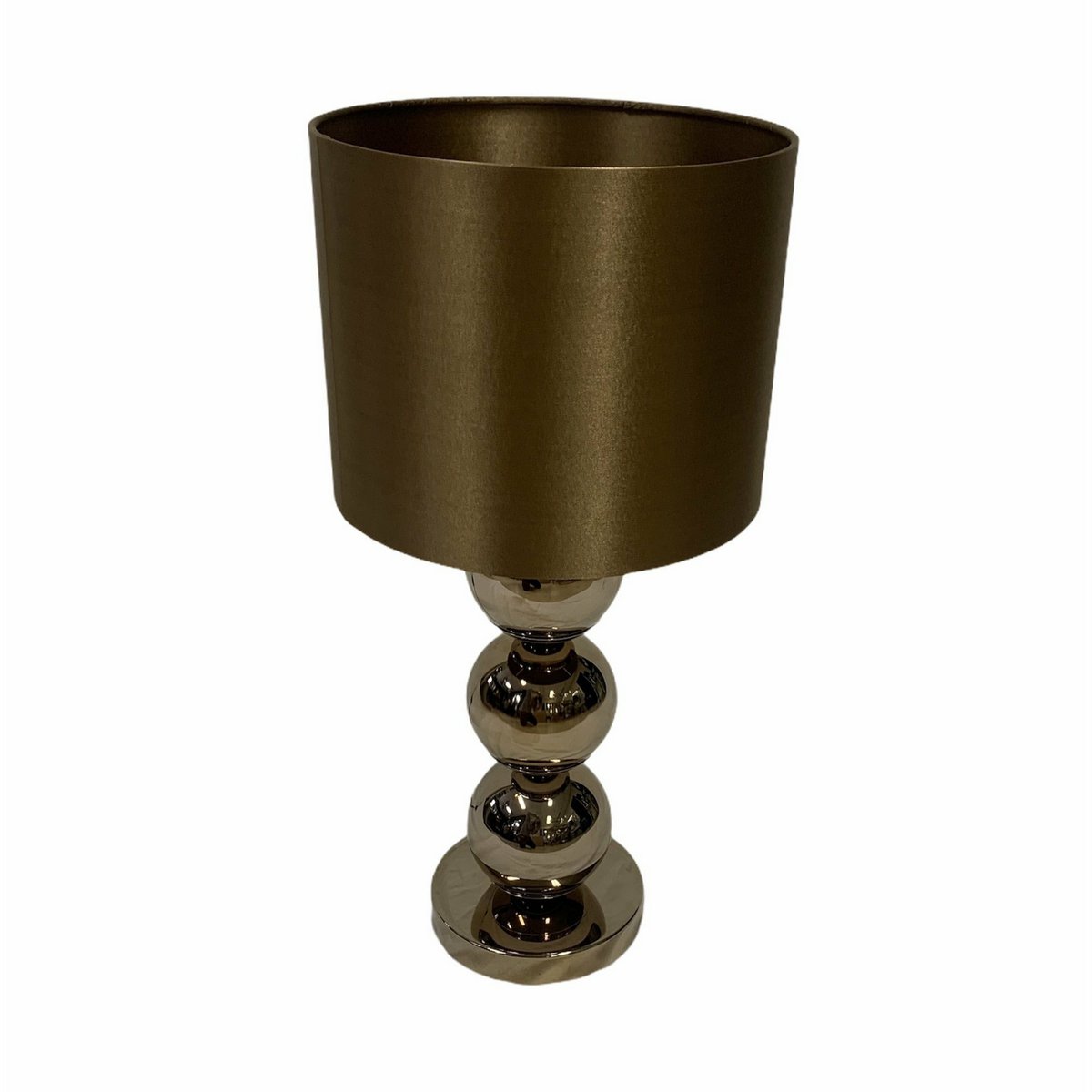 Lampe à poser Mini Bulb Sépia – Socle en marbre – H 53 cm