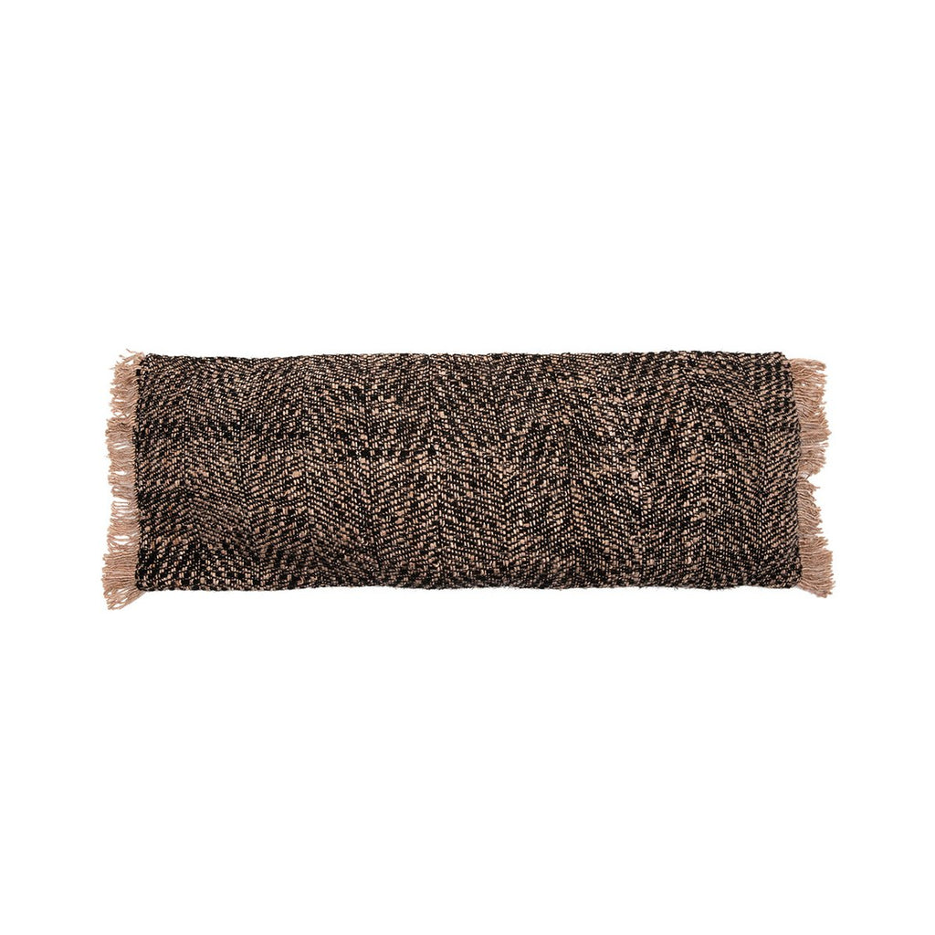Housse de coussin longue Oh My Gee – Cuivre Noir – 35×100cm | Bazar Bizar