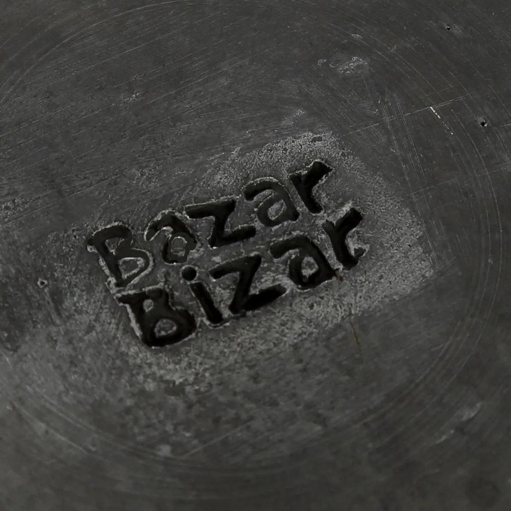 Pot en terre cuite Burned – Noir | Bazar Bizar