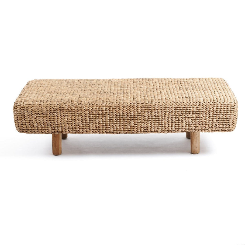 Le banc en jacinthe d'eau