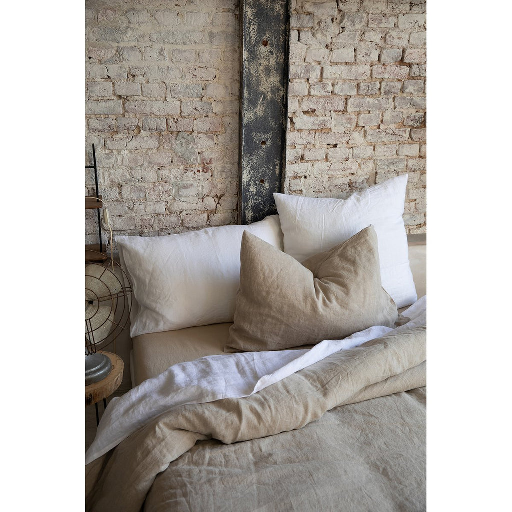 Zeff - Blanc - Taîe d'oreiller 65 x 65 cm