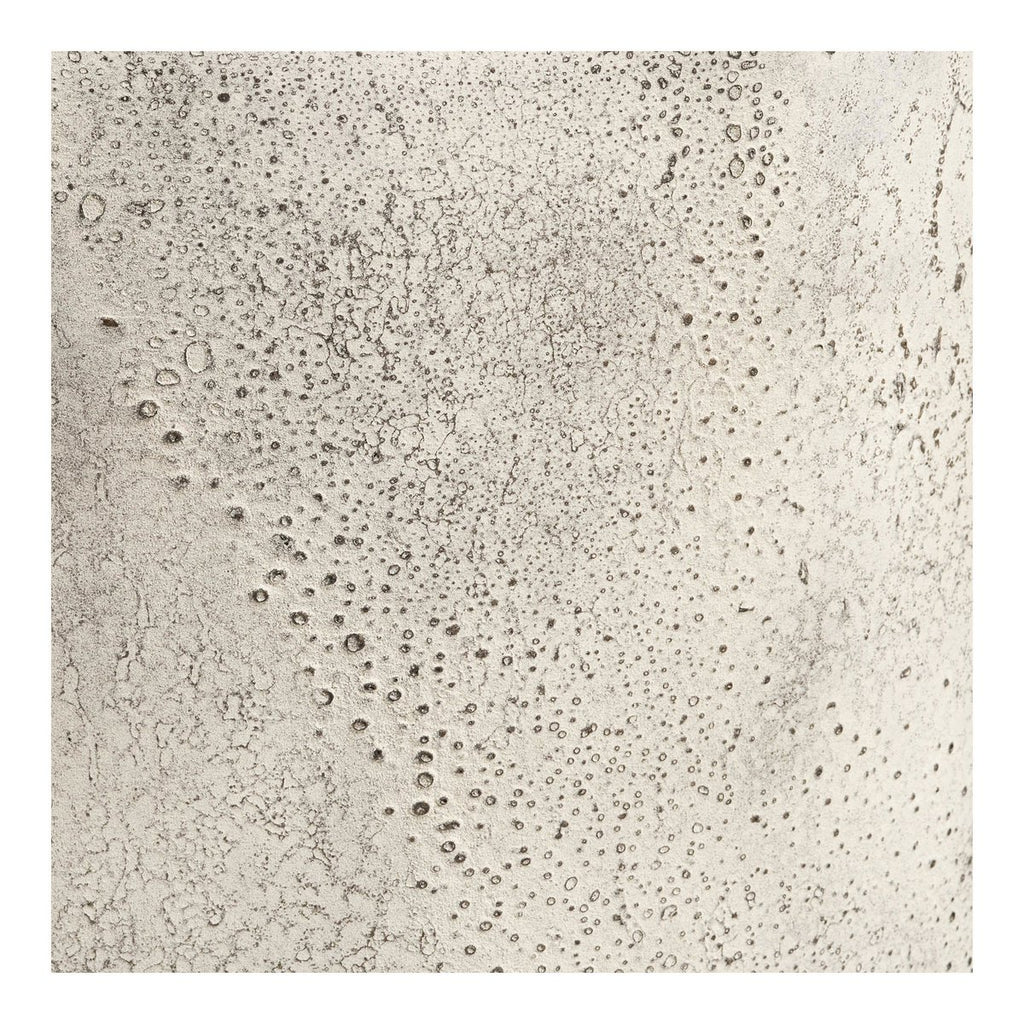Pot Décoratif Hou - Métal Beige Antique, Ø24x60,5 cm