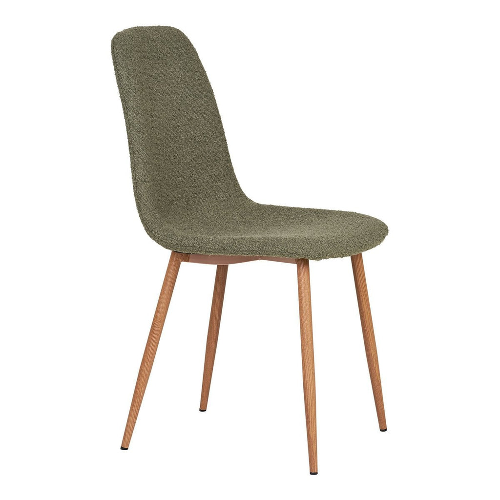 Chaise de Salle à Manger Stockholm - Vert Foncé, 47x40cm - Lot de 2
