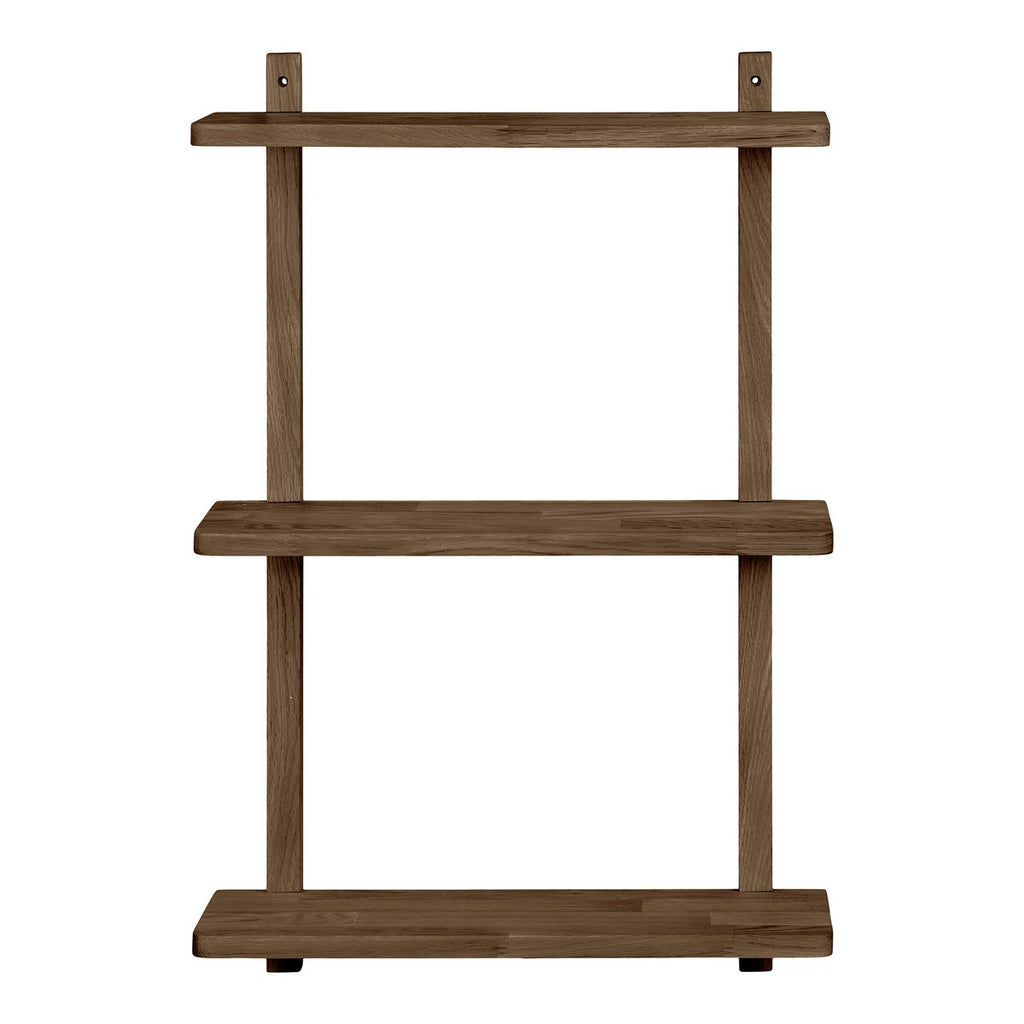 Étagère murale Townsville chêne marron foncé – 50 × 20 × 75 cm