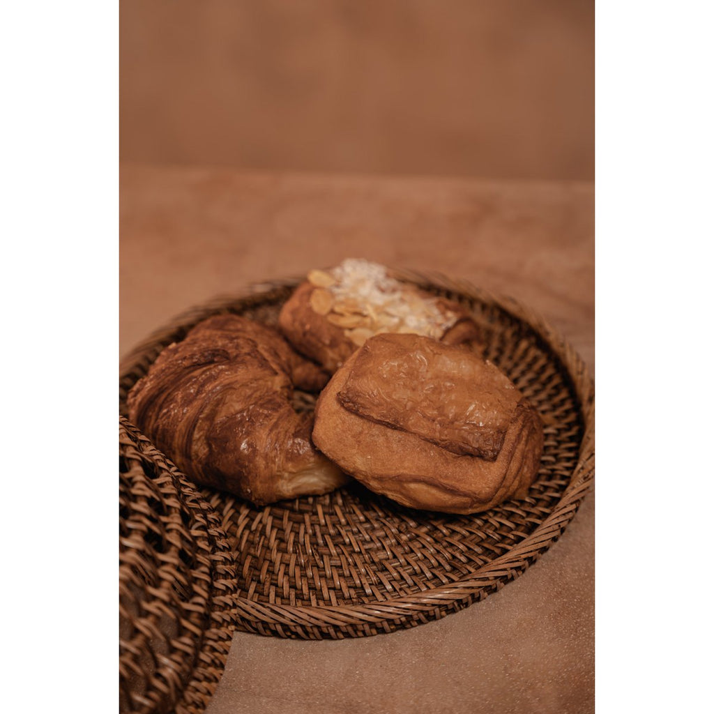 Cloche alimentaire en rotin tressé – Brun Naturel – M | Bazar Bizar