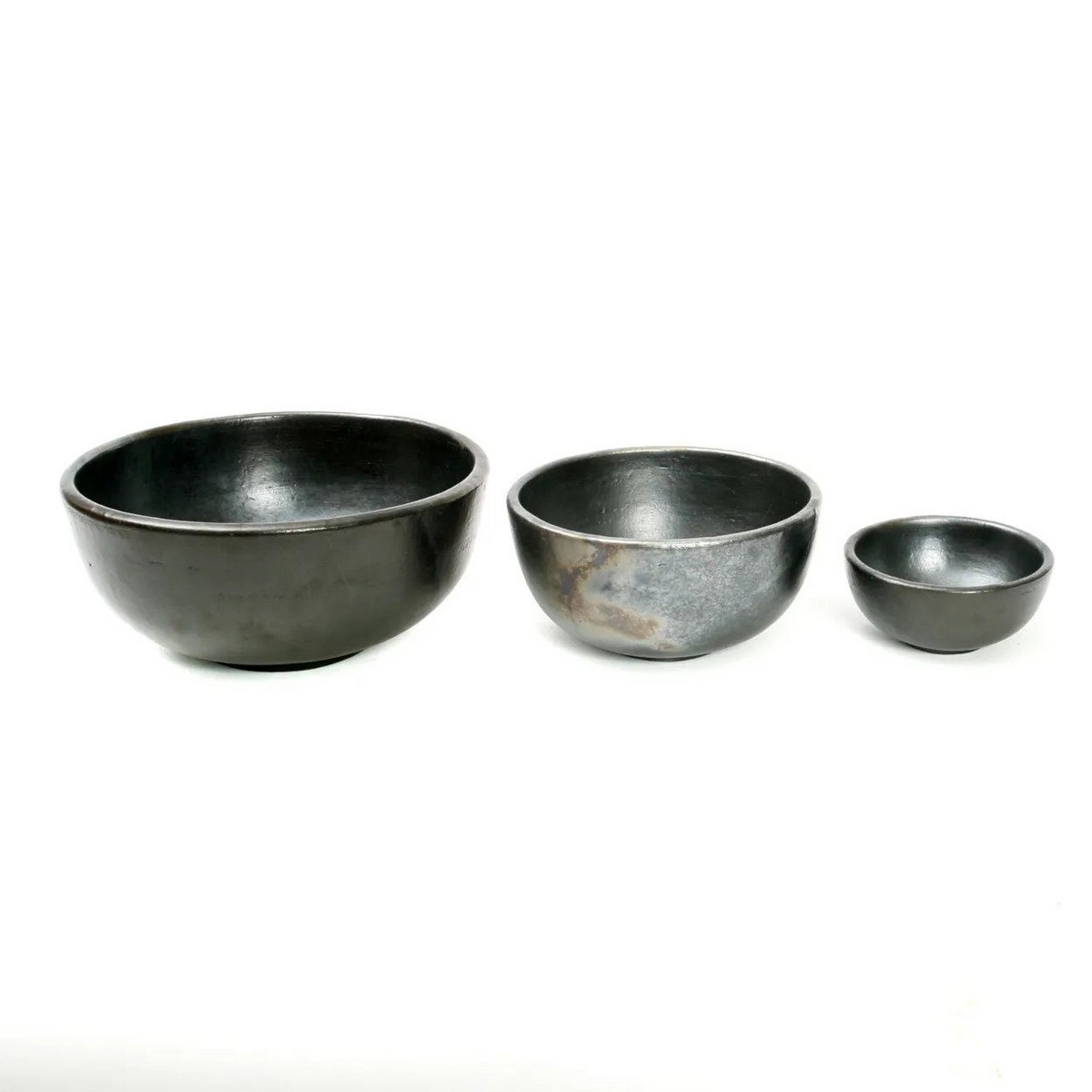 Bol en terre cuite brûlée Burned Bowl – Noir – S | Bazar Bizar