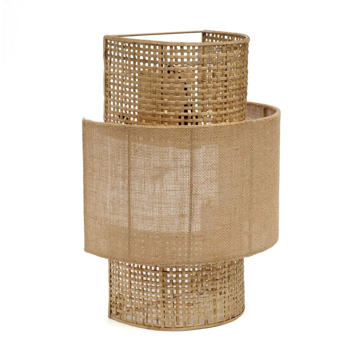 Applique murale en jute et rotin Bolly Jute – Naturel – M | Bazar Bizar