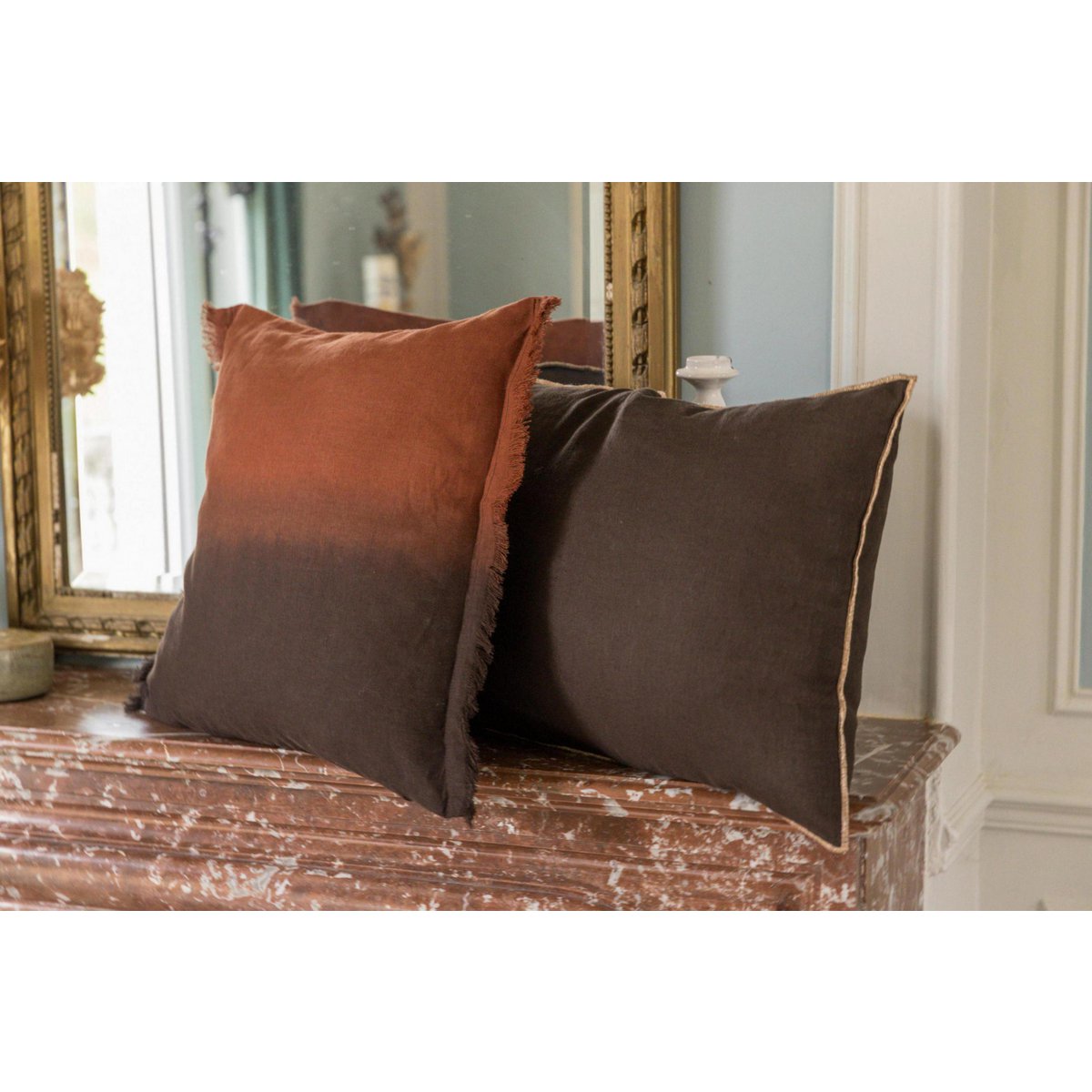 Coussin Zeff Céleste Ébène 40 x 65