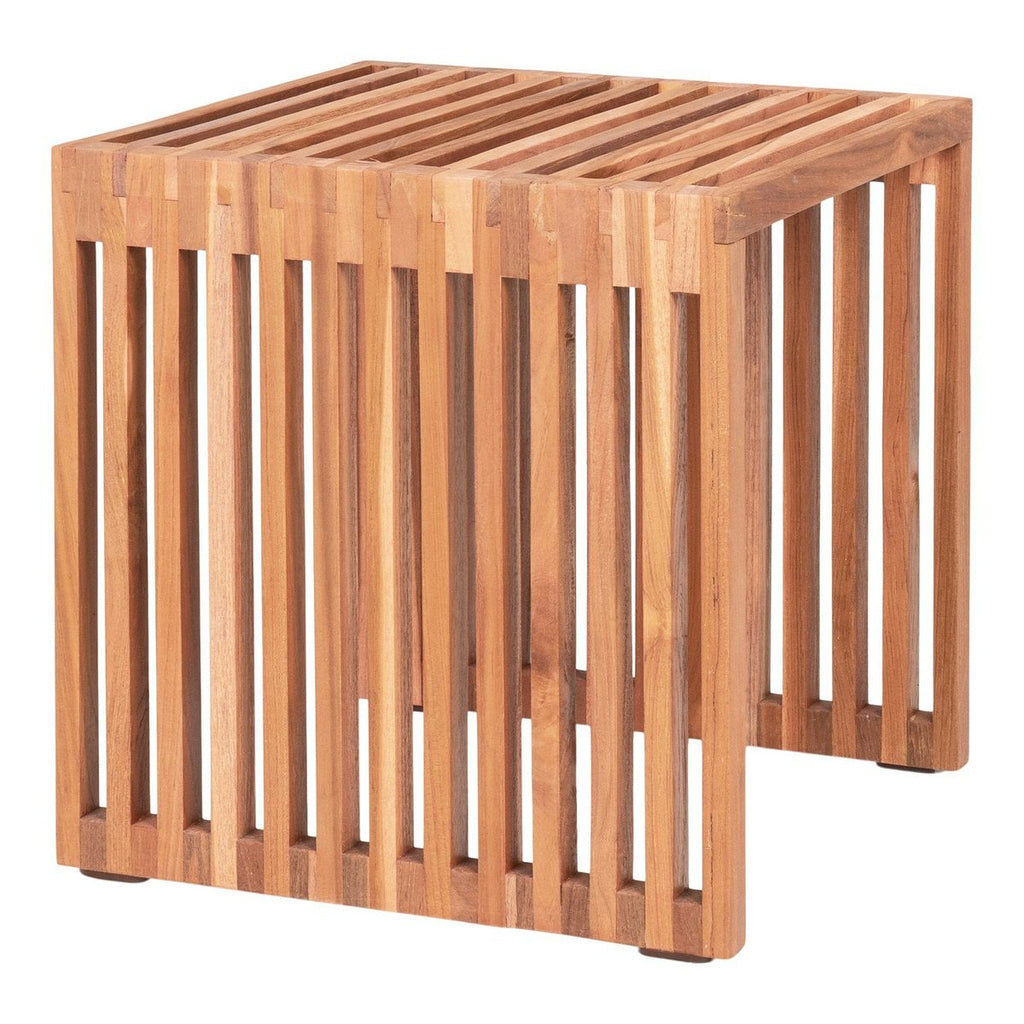 Pego – Table d’appoint en teck naturel – 40x40x40 cm