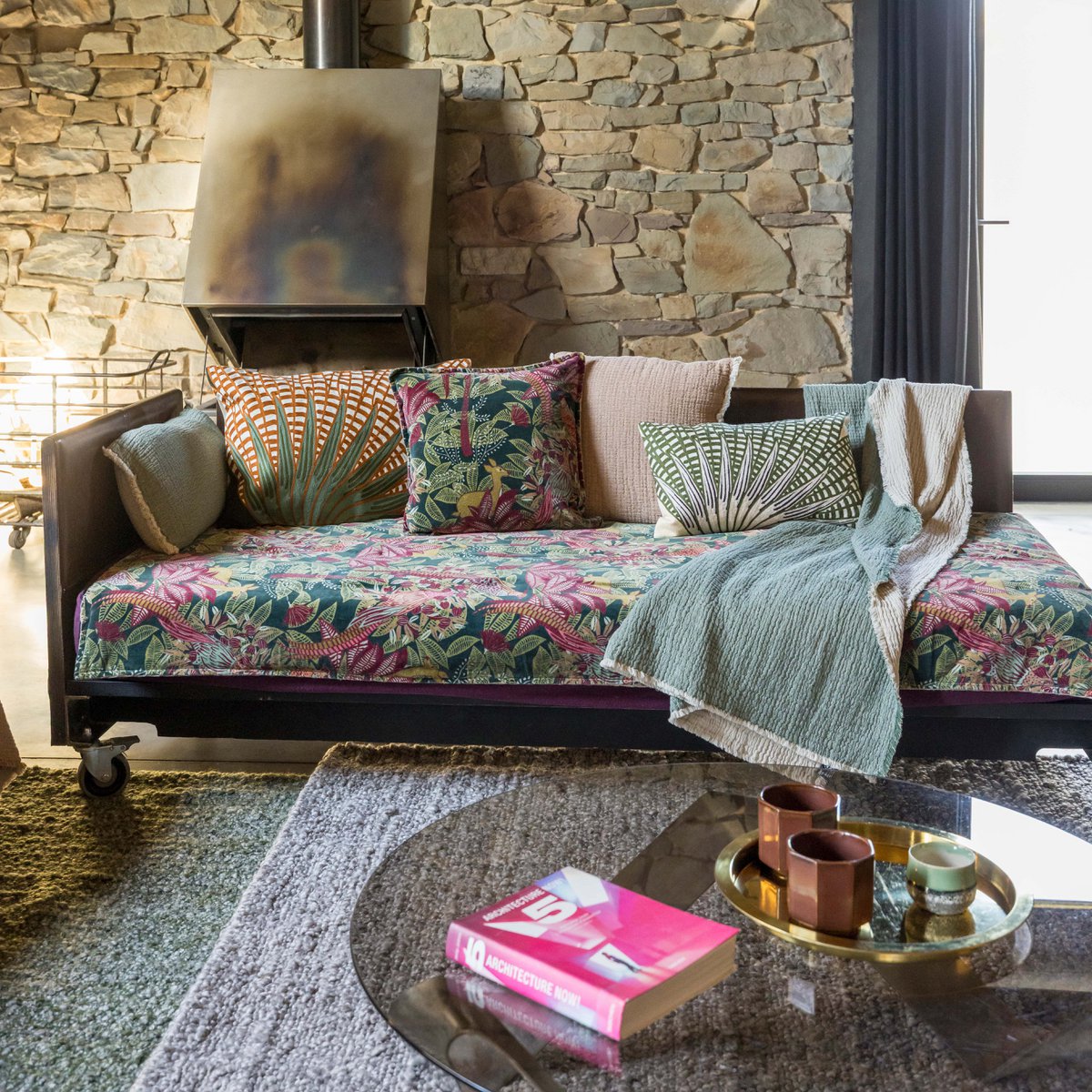 Coussin Brodé Ewan 40 x 65