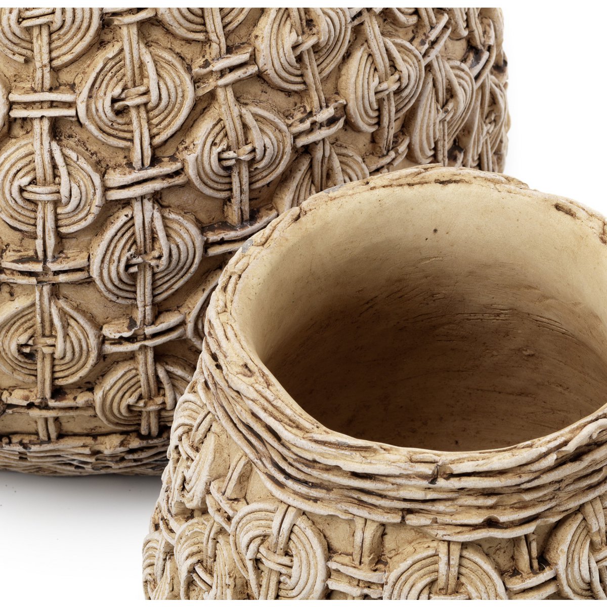 Jardinière en béton The Knot 18 cm